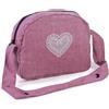 Bayer Chic 2000 853-62 Bayer Chic 2000 - Borsa fasciatoio per Bambole, Accessori per Bambole, Jeans Rosa