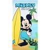 CARTOON Telo mare in microfibra di poliestere Topolino Disney asciugamano per bambini 240 gsm dimensione 70 x 140 cm spiaggia piscina