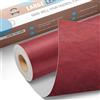 OAZ Grande Nastro di Riparazione in Pelle, 40 x 80 cm Toppe autoadesive in pelle, Kit Riparazione Pelle Patch Pelle Adesiva per Seggiolino Auto, Divano, Sedia, Reclinabile, Stivale, Borse - Vino rosso