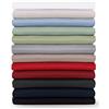 Blumtal lenzuola una piazza e mezza basic 220x275cm per materassi 140x200cm - lenzuola 1 piazza e mezza senza elastico - lenzuola piazza e mezza certificate OEKO-TEX in microfibra spazzolata - azzurro