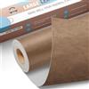 OAZ Grande Nastro di Riparazione in Pelle, 40 x 80 cm Toppe autoadesive in pelle, Kit Riparazione Pelle Patch Pelle Adesiva per Seggiolino Auto, Divano, Sedia, Reclinabile, Stivale, Borse - Nuovo Kaki