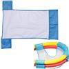 Generic Galleggianti per piscina, 1 sedia galleggiante per piscina, noodles per galleggiare, borsa per sedia con design a doppia porta, amaca con sedile in rete per l'uso con 2 noodles da nuoto