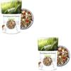 Bunny Nature bunnyNature ZwerghamsterTraum Expert | Doppio Pacco | 2 x 500 g | Alimento completo per criceti nani | Contiene semi piccoli e vermi della farina | Senza estrusi e pellet | Senza frutta