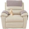 uyeoco Copribraccioli Fodera Per Bracciolo del Divano, Fodera Per Poggiatesta Per Sedia Reclinabile, Fodera Per Poltrona Impermeabile con Tasche, 1/2/3 Posto Copripoltrona Relax ( Color : 31# , Size : 2-seat
