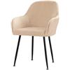 RTSFKFS 2/4/6 Pezzi Copripoltrona Elasticizzato Ufficio Coprisedia con Braccioli Fodera Poltroncina Sala Pranzo Jacquard Casa e Cucina Soggiorno Impermeabile Copertura Sedia da Scrivania ( Color : #4 , Size :