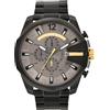 Diesel Chief Series orologio da uomo, movimento cronografo con cinturino in silicone, acciaio inossidabile o pelle