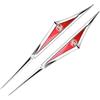 NETTAY Auto Distintivo dell'emblema Adesivi, per MG HS MG4 EV ZS ZS EV MG MG3 Full Hybrid Auto Ricambio Logo Decorativo Adesivo Styling Decal Accessori,F