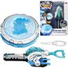 INFINITY NADO trottola in metallo, Battle Tops lanciatore, trottole per bambini da 5 6 7 8 9 10 11 12 anni, Starter Pack Gold Warrior Phoenix