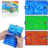 JoyJoyful 3 pezzi labirinto gioco sensoriale giocattolo gel anti-stress, giocattolo autismo per bambini e adolescenti, Fidget Squishy Toy Anxiety ADHD Toys (verde e rosso e blu)