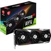 MSI Scheda grafica da gioco GeForce RTX 3090 Ti GAMING TRIO 24G - GDDR6X da 24 GB, 1860 MHz, PCI Express Gen 4, 384 bit, 3x DP v 1.4a, HDMI 2.1 (supporta 4K e 8K HDR)