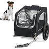 SogesHome Rimorchio per cani Rimorchio per cani per viaggi e trasporti Rimorchio per cani XXL Rimorchio e carrello per biciclette Accessori per animali domestici Passeggino per animali in 600D Oxford