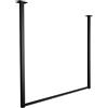 CLP Appendiabiti Fenton I Appendiabiti per Montaggio a soffitto I Appendiabiti in Metallo I per corridoi, armadi e camere da Letto, Dimensione:80x80 cm
