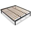 Cortassa Soluko - Rete Doga Ortopedica Kos Letto Matrimoniale 160x190 h35 con 4 Piedi Smontabili, Struttura portante in Acciaio