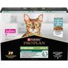 Purina Pro Plan Cat Adult Sterilised Multipack 10X85 Gr Bustine in Gelatina Con Pesce Oceanico