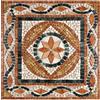 Arredobagno e Cucine Rosone Rosoni Mosaico in marmo, per interno ed esterni, Berlino, cm.66x66