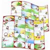 OXYN Kit Bigliettini Biglietti Adesivi Ovale Rettangolo Quadrato Varie Forme Fantasie Idea di Auguri Etichette Decorazione Rotolo Tag Natalizi Attaccare per Regali di Natale Chiudi Pacco (60 Pezzi)
