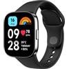 MoKo Cinturino Sportivo Compatibile con Redmi Watch 3 Active, Nero