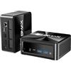 BMAX Mini PC AMD Ryzen 5 7430U(6C/12T,Fino a 4.3 GHz), 16GB DDR4 RAM 512GB SSD NVMe Mini Desktop Computer, Win11 Pro, 4K@60Hz Triplo Display/WiFi 6/BT5.2 Micro Gaming PC, Per Ufficio, Studio