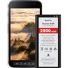 Beefix Batteria per Samsung Galaxy Xcover 4, 2800 mAh, batteria di ricambio agli ioni di litio per Galaxy Xcover 4S (EB-BG390BBE)