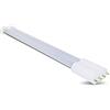 lighteu LED 2G11 8 Watt Caldo Bianco Lampada Fluorescente qualità Settore dei Tubi, sostituire Master PL-L 24W 830 4P o PL-L 24W 827 4P o DULUX L 24W / 830 A +