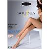 SOLIDEA BY CALZIFICIO PINELLI Solidea Venere Open Toe 70 DEN Collant Compressivo Punta Aperta Infradito Colore Glacè Taglia 4 L