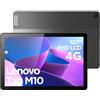 Lenovo Tablet Lenovo 10,1" M10 4G LTE Grey 4/64GB Android, slot microSD