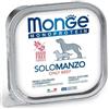 Monge Dog Patè Monoproteico SOLO Manzo Vaschetta 150 g