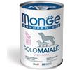Monge Dog Patè Monoproteico SOLO Maiale Lattina 400 g
