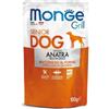 Monge Dog Grill Bocconcini in Jelly Mature con Anatra 100 g