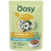 Oasy Dog Straccetti in Salsa Puppy con Pollo e Riso Busta 100gr