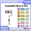 Insta360 Flow 2 Pro stabilizzatore cardanico portatile AI Filmmaker 360 Infinite Pan Actieve Zoom Tracking Insta 360 Flow 2pro - White - Standard