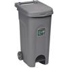 Stefanplast Bidone Urban Eco System 80 lt con pedale di Stefanplast-Grigio