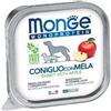 Monge Dog Patè Monoproteico Coniglio e Mela Vaschetta in Patè 150 g