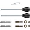 Fischer Thermax M12 M10 Klima, Kit 2 pz Tasselli per Fissaggio di Climatizzatore su Cappotto Isolante, Include Barre Attacco M10 Inox, 569178
