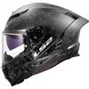 LS2, Casco Moto Integrale DRAGON FORGED Carbon, L
