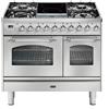 Ilve Nostalgie Cucina freestanding Elettrico Combi Borgogna