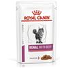 Royal Canin Cat Veterinary Diet Renal con Manzo Bocconcini in Salsa 85 g