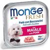 Monge Dog Fresh Paté e Bocconcini con Maiale 100 g