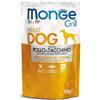 Monge Dog Grill Bocconcini in Jelly con Pollo e Tacchino 100 g