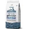 Monge Dog Natural Superpremium All Breeds Puppy & Junior Trota e Riso 2,5kg