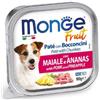 Monge Dog Fruit Patè e Bocconcini con Maiale e Ananas 100 gr