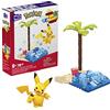 MEGA Pokémon Divertimento in Spiaggia - Set di costruzioni con 79 mattoncini e pezzi compatibili da collegare ad altri mondi, Giocattolo e regalo per Bambini 7+ Anni, HDL76