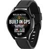 Reflex Active Amoled Series 45 Smart Watch per uomo e donna con GPS integrato, mappe precaricate, effettuare e ricevere chiamate, frequenza cardiaca, modalità sport, monitoraggio del sonno e cinturino