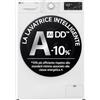 LG AI DD F4R3710NSWW Lavatrice 10kg a Carica Frontale, Serie R3, Lavatrice Classe A -10%, 1400 giri, Autodosaggio, Lavaggio a Vapore, Wi-Fi, Libera Installazione, Bianco