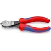 KNIPEX Tronchese laterale per meccanica tipo forte con impugnature multicomponente 160 mm, 74 02 160