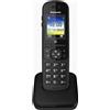 Panasonic Telefono Cordless DECT GAP 200 Voci in Rubrica Vivavoce ID Chiamante colore Nero - KX-TGH710JTB