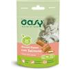 Oasy Cat Snack Biscotti Ripieni Adult con Salmone 60 gr