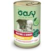 Oasy Dog Lifestages Mature & Senior con Pollo Lattina in Patè 400 g