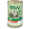 Oasy Dog Lifestages Adult Con Manzo Lattina in Patè 400 g