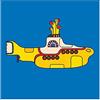 Unknown The Beatles (Yellow Submarine Bold) - Stampa su tela, multicolore, 40 x 40 cm